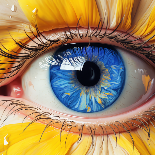 Pupilla, ahogyan Van Gogh látná
