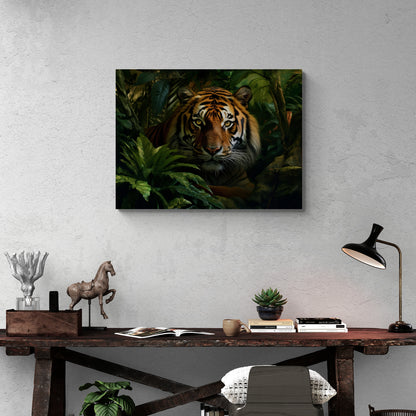 Tigris a vadonban